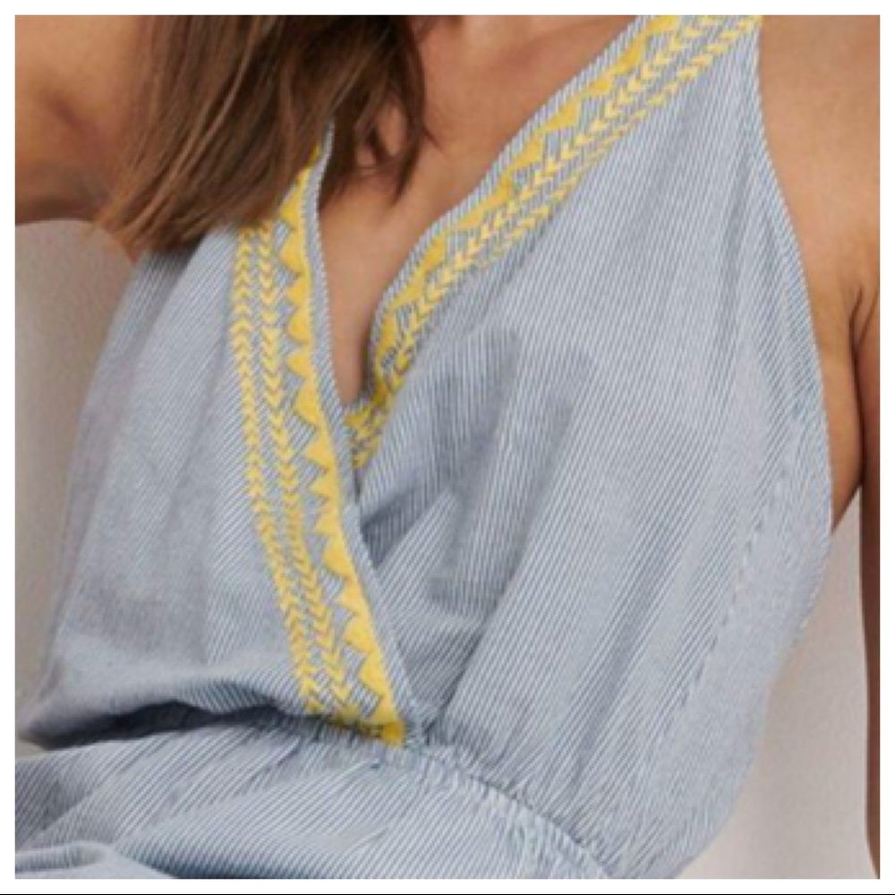 Lucky Brand Santa Margarita Cover-Up Romper - Picture 3 of 10
